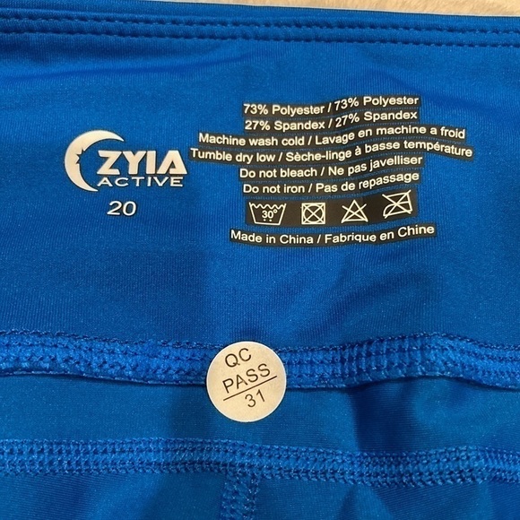 NWT Zyia Pocket Light n Tight Leggings 20 NWT - Picture 9 of 10